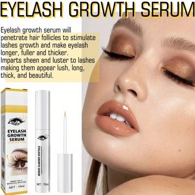 10ML, Mascara, Lengthens And Thickens Eyelashes, Natural Beauty, Moisturising And Curling