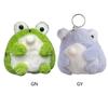 Charming Frog Keychain Squeeze for Squeaky Fun and Bubbles Keyring for Kids Bag