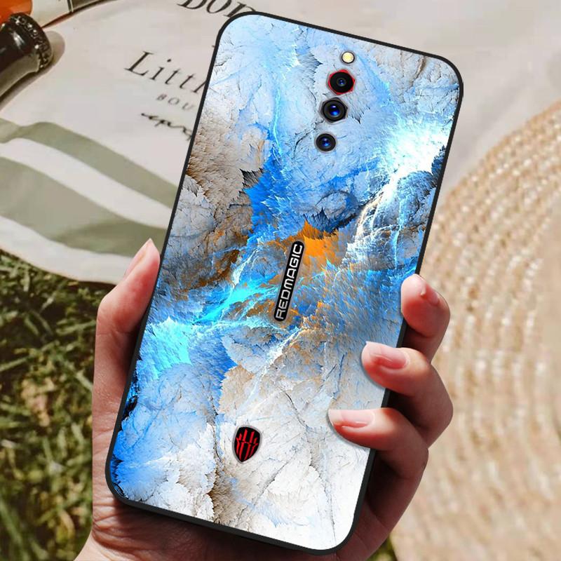 For Nubia Red Magic 5G Case Soft Silicon Cover Phone Case for ZTE Nubia Red Magic 7 Pro 5G 5S Cases Redmaic 5G 7Pro Fundas Coque
