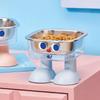 Stainless Steel Elevated Non-Slip Anti-Tip Cat & Dog Food/Water Bowl