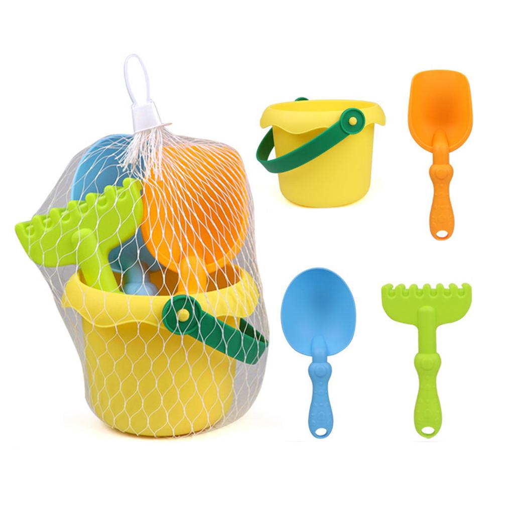 Beach Toy Summer Beach Play Set for Kids Water and Sand Toy Bucket Set for Outdoor Fun Bucket and Tool