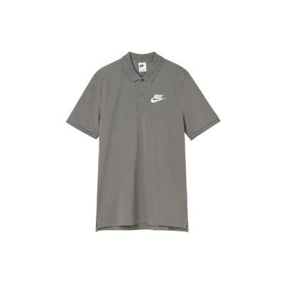 Polo de Malha de Algodão Respirável Casual Esportivo Masculino Tops Cáqui DV9708-081