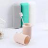 Travel Toothbrush Case, Portable Rinse Cup, Toothbrush And Mouthwash Cup.