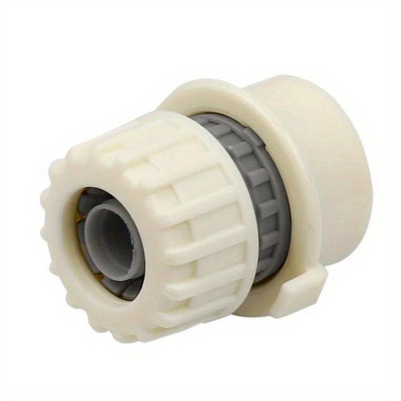 

3PCS Wash Machine Water Pipe Faucet Connector Garden Hose Quick Adapter Fittings Gardening Car Washing Watering Tool 3PCS белый