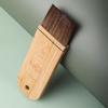 Artsecret Flat Brush with Grey Squirrel Hair Blend & Carbonized Bamboo Handle for Watercolor, Gouache, Oil, & Acrylic Painting