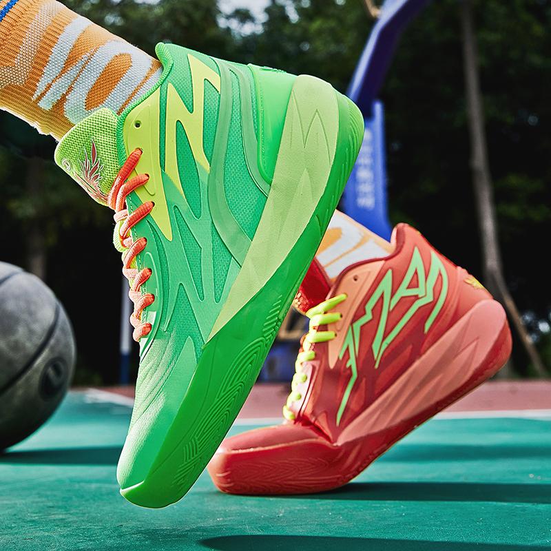 Hochwertige Lamelo Ball 2. Generation Basketballschuhe Tatsächlicher Kampf Rutschfest Neue Sportschuhe für Männer und Frauen