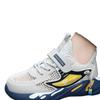 Summer 2025 Boys' Mesh Sports Shoes - Lightweight, Breathable, Soft Sole, Hollow Design for Medium To Large Children