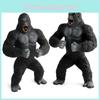 Vividly Realistic King Kong Skull Island Action Gorilla Collectible Figurine For Kids