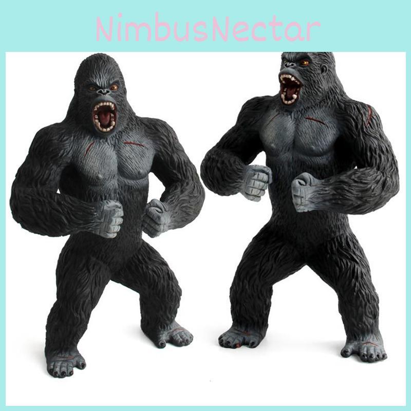 Vividly Realistic King Kong Skull Island Action Gorilla Collectible Figurine For Kids