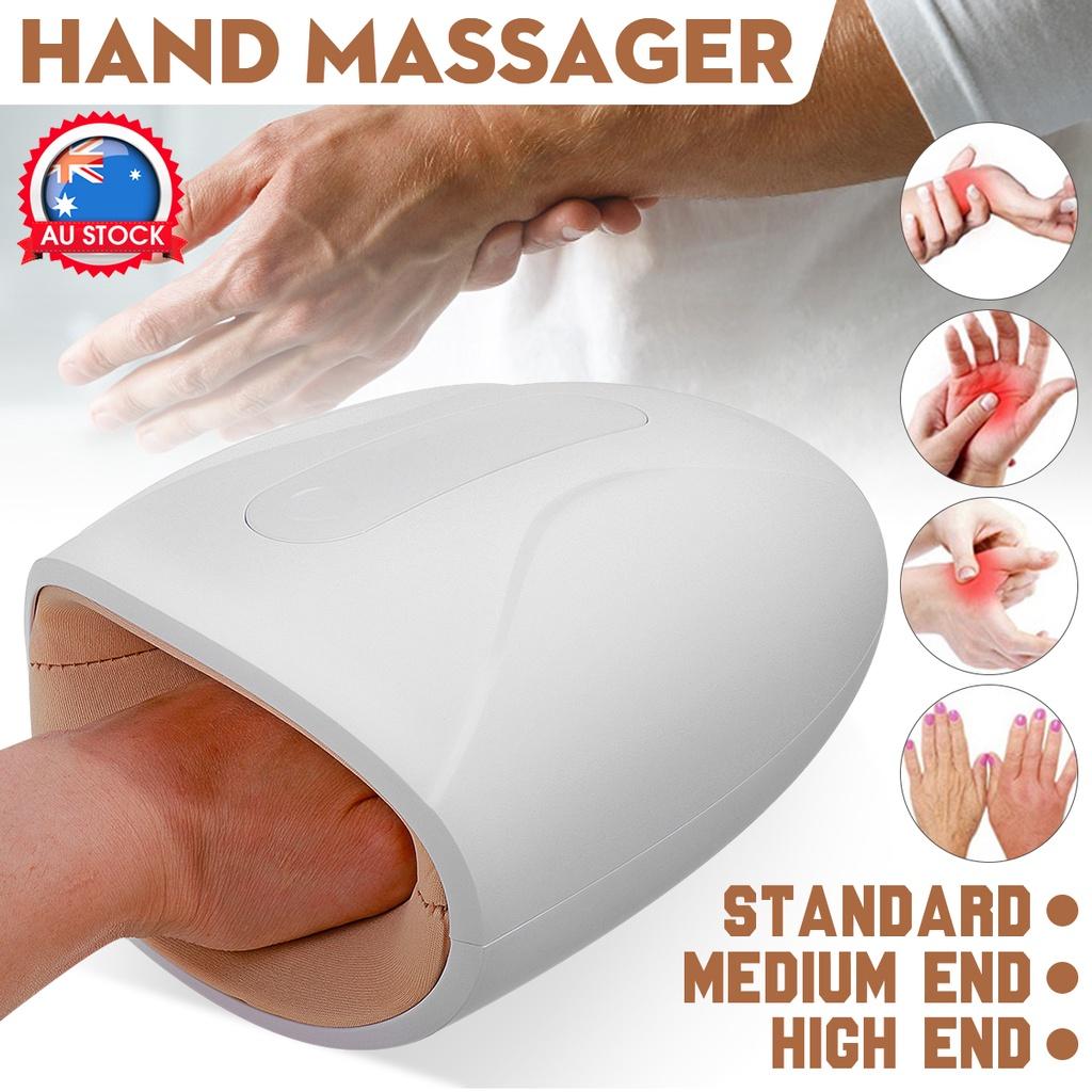 Luftdruck-Fingermassagegerät Elektrisches Handmassagegerät Handfläche Finger Akupunkturpunkt Kabellose Massage Luftdruck 18W