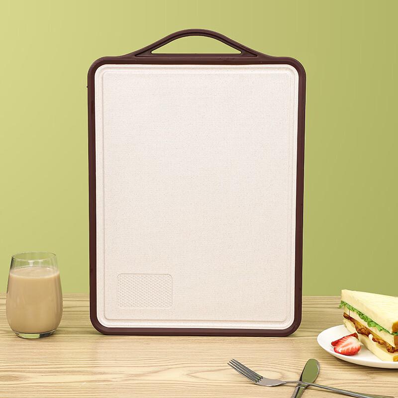 Zhi Shi Double-Sided Plastic & 304 Stainless Steel Cutting Board