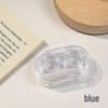 High-End Portable No-Twist Cap Contact Lens Case for Multi-Pair Storage with Double Compartments