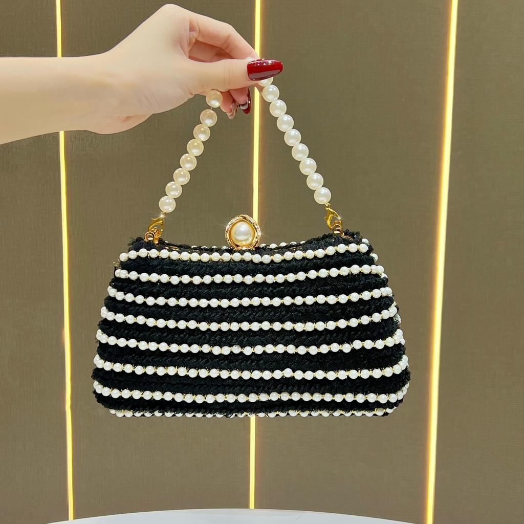 Handbag, Hand-held Bag, Fashionable Chain Bag, Small Bag with Lace Trim, Crossbody Bag, Shoulder Bag