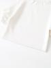 2026 Spring New European & American Style Puff Sleeve Pleated Top