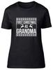 First Christmas As Grandma Fitted Womens Ladies T Shirt