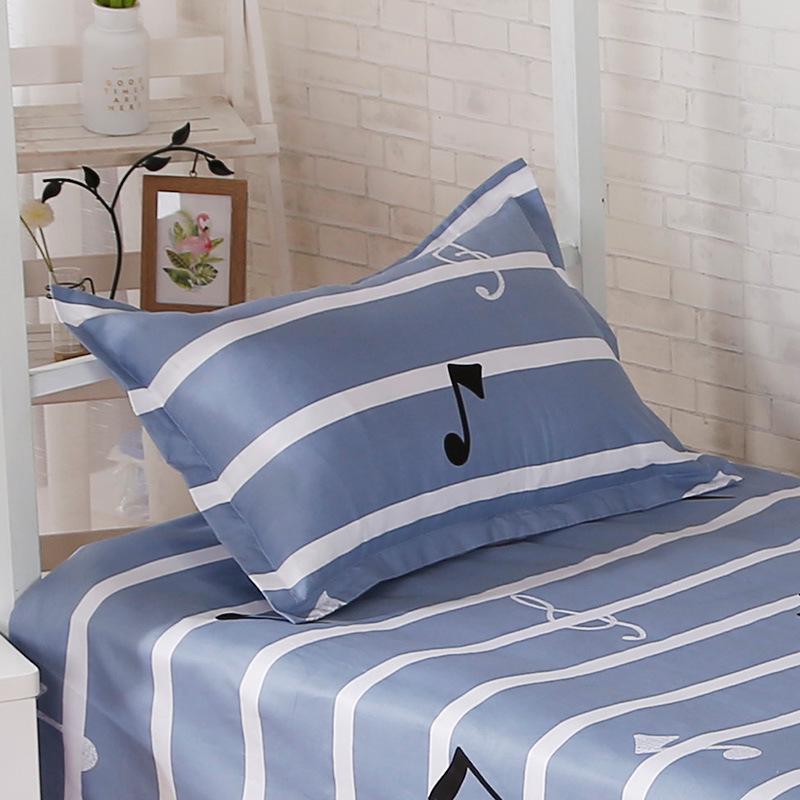 Thickened Large Pure Cotton Pillowcase for Single Dormitory Pillow