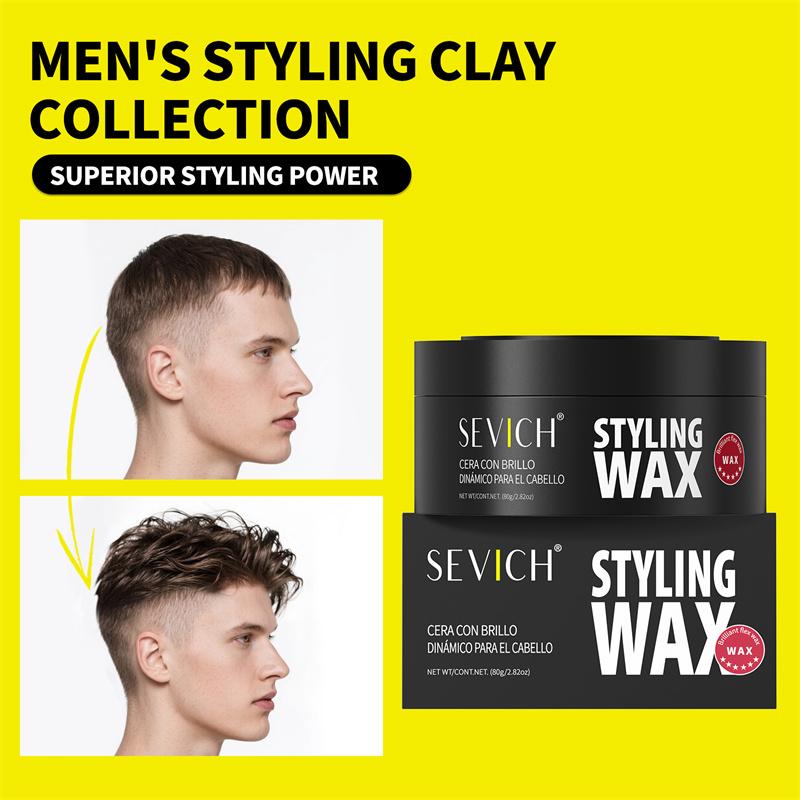 SEVICH 80 g Haarstyling-Matte-Haar-Ton. Dauerhafter Stereotyp-Matt-Ton, starker Halt, einfache Reinigung, praktisch und glatt