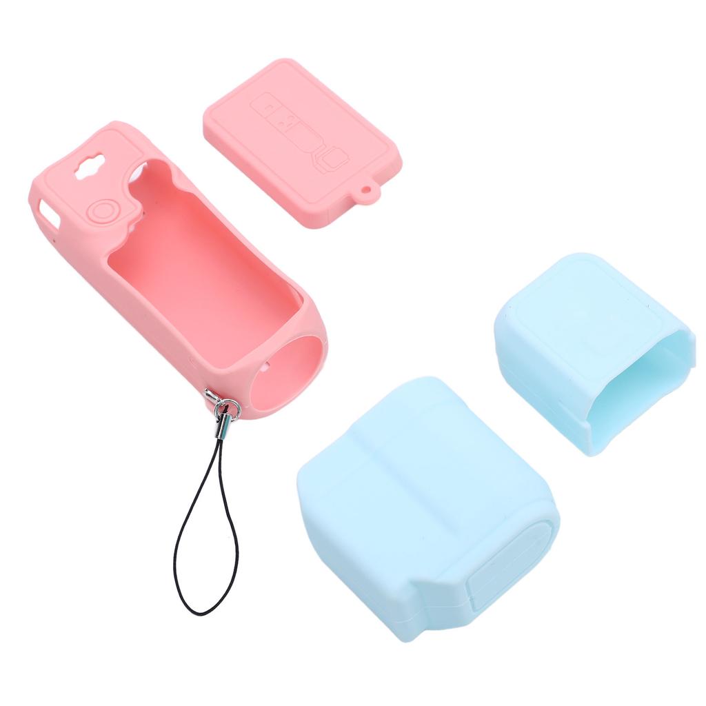 Pocket Camera Silicone Cover Soft Protective Case for POCKET 3 Accessories Mixed Color Lens Cover