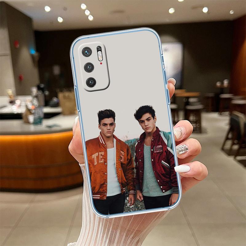 

NH17 D-Dolan T-Twins Transparent Phone Case for Motorola Moto G7 G8 G9 G84 G85 G73 G24 G15 Z2 Play Power Plus Motorola Moto G9 Plus