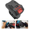 Plastic Power Tool Battery Adapter One-to-two 2 In 1 Battery Converter Battery Converter  DIY