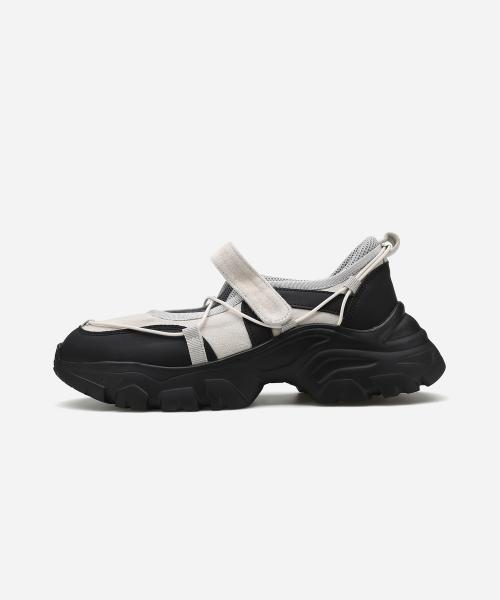 [SALT AND CHOCOLATE] Odette Velcro Sneakers Suede 412430005 [Shipped from Korea] 100% Authentic