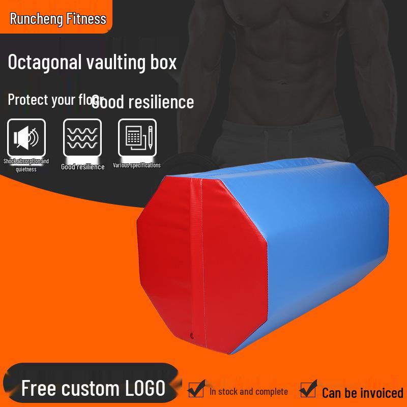 Octagonal Prism Fitness & Sensory Vaulting Box for Children PVC
