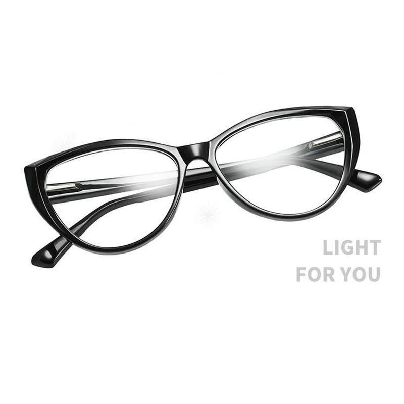 Vintage Cat Eye Women Reading Glasses Plus Degree Magnifier 0 To +4.0 For Middle Aged And Old People