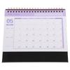 Standing Desk Calendar 2024-2025 Minimalist Style Non-Fading Desktop Calendar for Year Round Planning Compact Office Supply