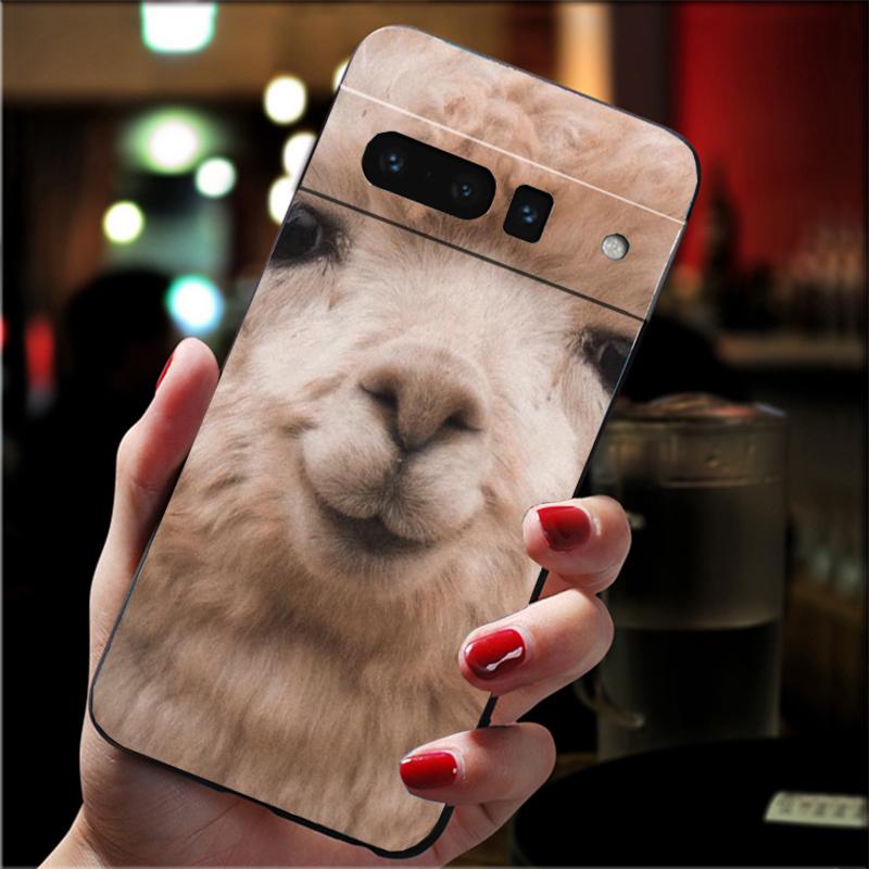 Lama Alpacas Animal Phone Case For Google Pixel 10 Pro 9 Pro XL 9A 8 7 6 Pro Pixel 8A 7A 6A Pixel 8 7 6 5
