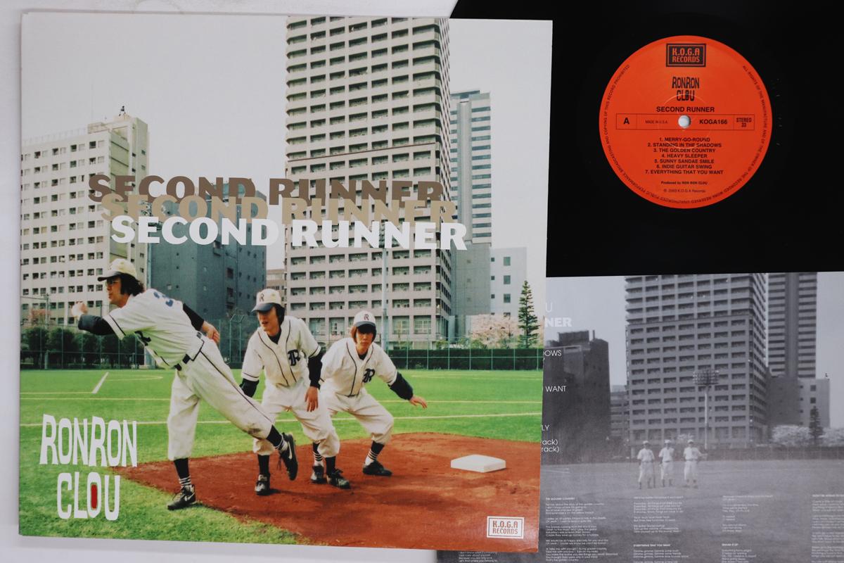 

LP Record RON RON CLOU Second Runner KOGA166 KOGA 2003 Japan Japanese PopRock Used