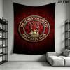 Manchester Crest Emblem Bedding 1 Duvet Cover 2 Pillowcase Without Core Christmas Birthday Gift Soft And Comfortable Bedding Set