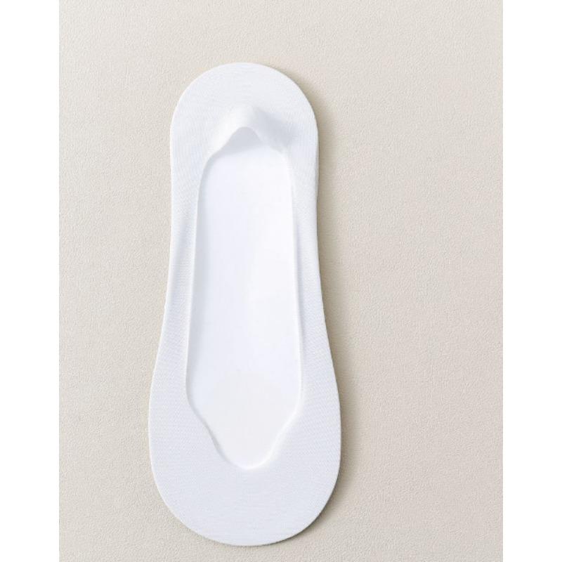 Women's Summer Thin Net Eye Shallow Mouth Non Slip with Cotton Bottom Ice Silk Invisible Socks