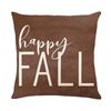 Pumpkin Pillow Cover Autumn Harvest Series Letter Linen Printed Cushion Cover Sofa Pillow
