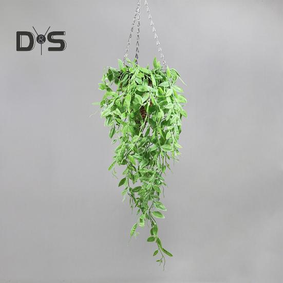 1Pc Easy To Maintain Artificial Vines Anti-fall Plastic Beautiful Garland Vines Home Decor
