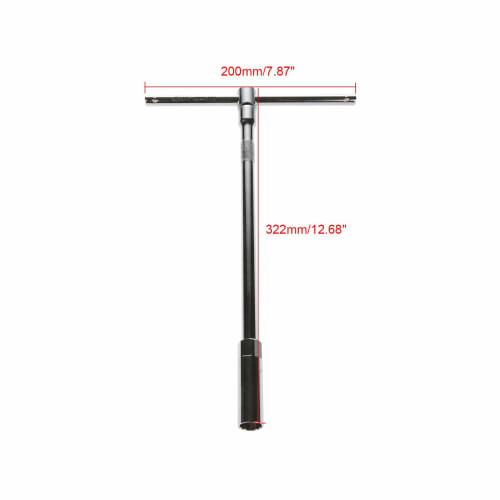 MUXSAM 3-Piece Set with T-Bar Handlebars, Spark Plug Socket, Spark Plug Wrench, and 14mm Spark Plug Socket