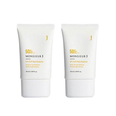 MONSIEURJ UV CUT Sonnenessenz 50ml*2ea