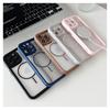 KEYSION Przezroczyste Matowe Magnetyczne Etui MagSafe do iPhone 15 16 Pro Max 16 Plus Silikon+PC Pogrubiona Ramka Odporne na Wstrząsy Pokrowiec na Telefon