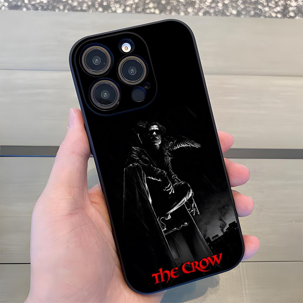 

Classic Movie The-C-CrowS Phone Case For IPhone 17 Air 16 E Pro Max 15 14 13 Mini 12 Pro 11 Max Plus Black Soft Shell iPhone17 Pro