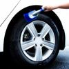 Car Wash Brush Wheel Fender Brush, Car Wheel Cleaning Brush with Fine Bristles, Non-Slip, Long Handle, Auto Tire Cleaning Brush