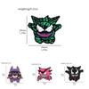 Funny Pokemon Metal Badge With Cartoon Character Design And Droplet Oil Craft