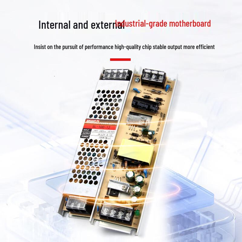 MWGD Ultra-Thin 150W 24V LED Switching Power Supply