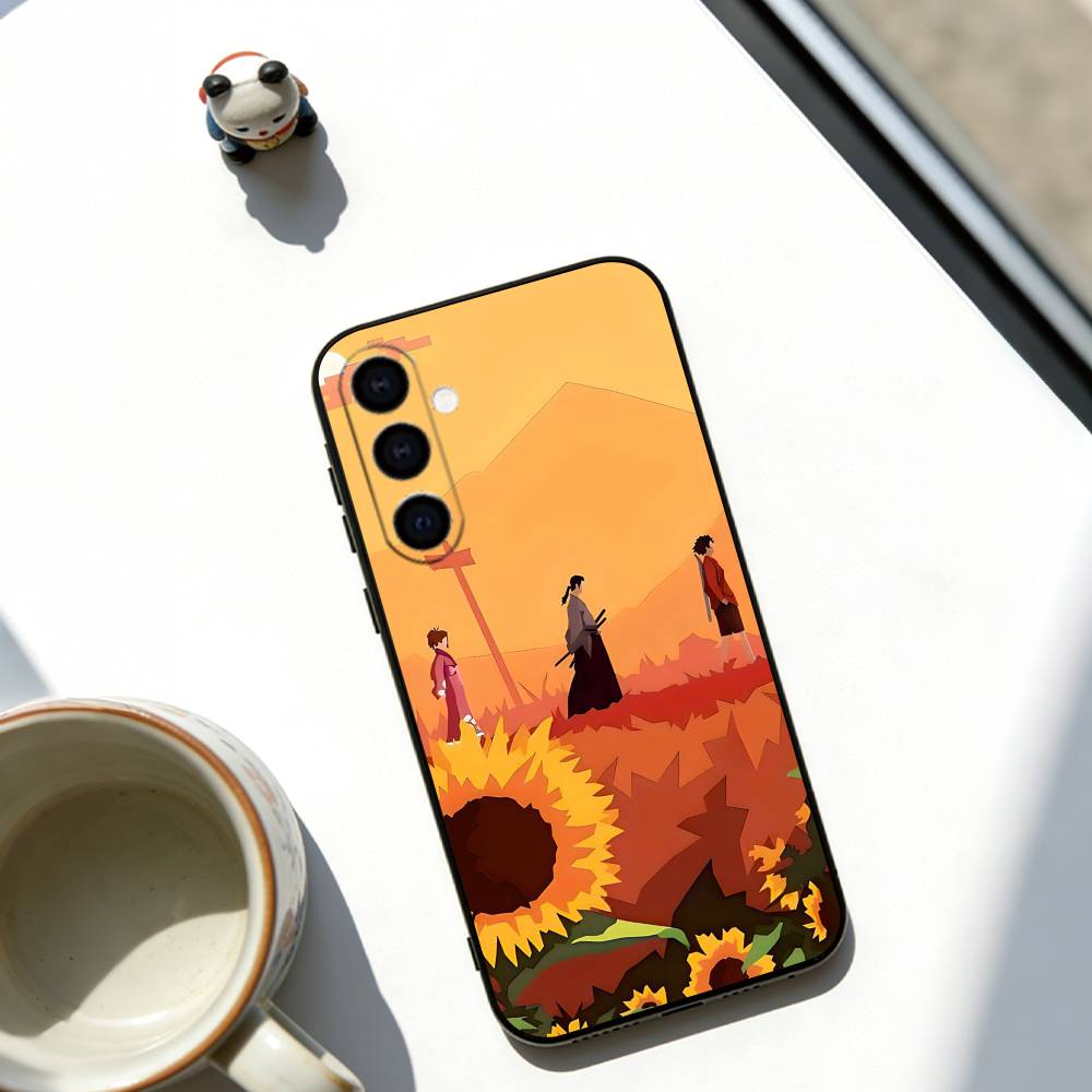 

Samurai Champloo Phone Case For Samsung Galaxy A73,A72,A71,A70,A53,A52,A51,Others Soft Black Cover Samsung a11