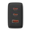 Baseus Os-Cube Pro Network Charger 2Xusb-C + Usb, 65W (Black)