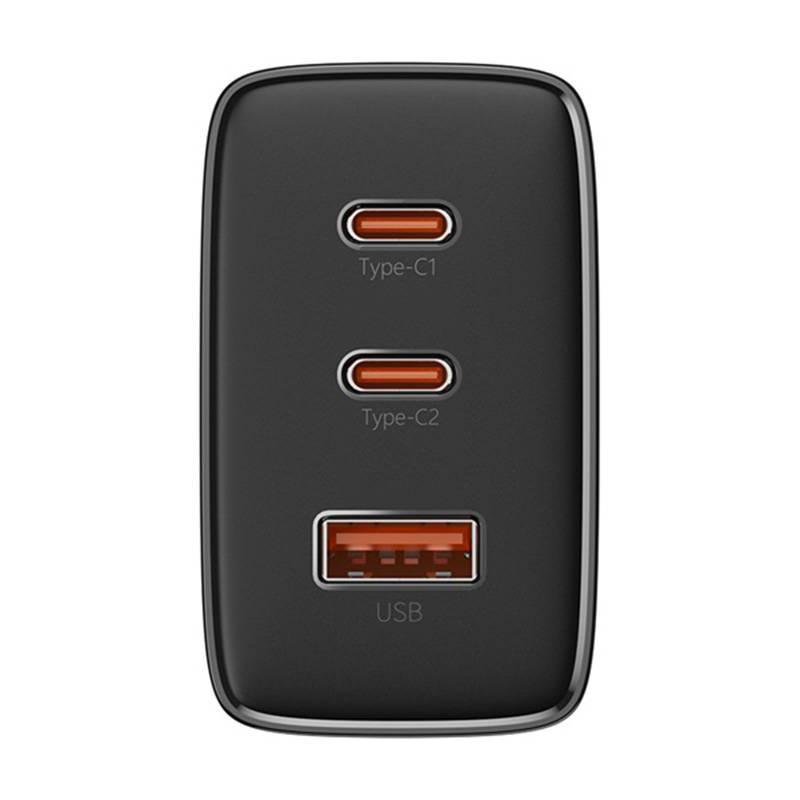 Baseus Os-Cube Pro Network Charger 2Xusb-C + Usb, 65W (Black)