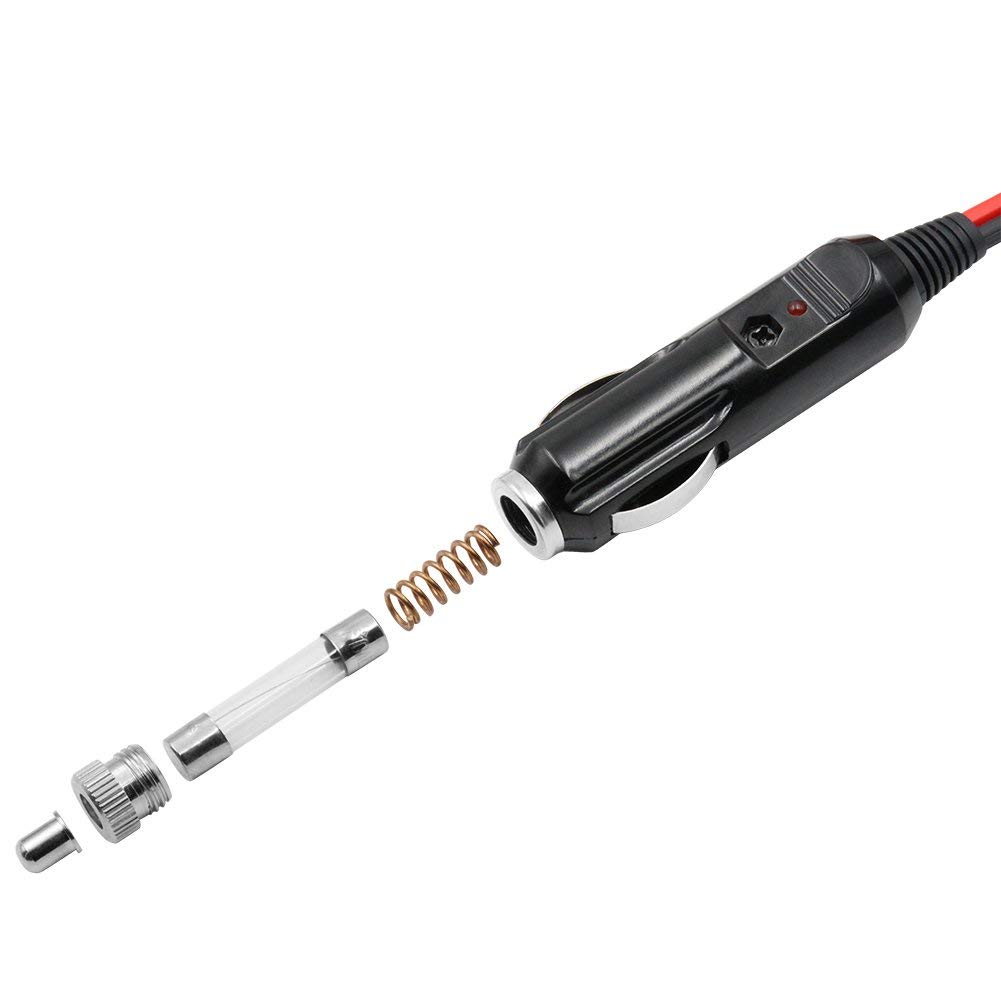Outtag Cigarette Lighter Socket Extension Cable, 3.5M, /24V, Car Power Cord, Car Cigar Adapter,