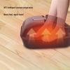Air Pressure Heated Foot Massager with Kneading and Compression