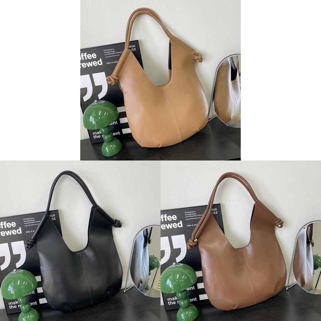 Minimalist Tote Bag For Women With Pu Material And Large Capacity For Daily Use