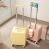 Spring Airlines 14-Zoll Leichter Handgepäckkoffer mit Universalrollen & Zahlenschloss - 20x30x40CM