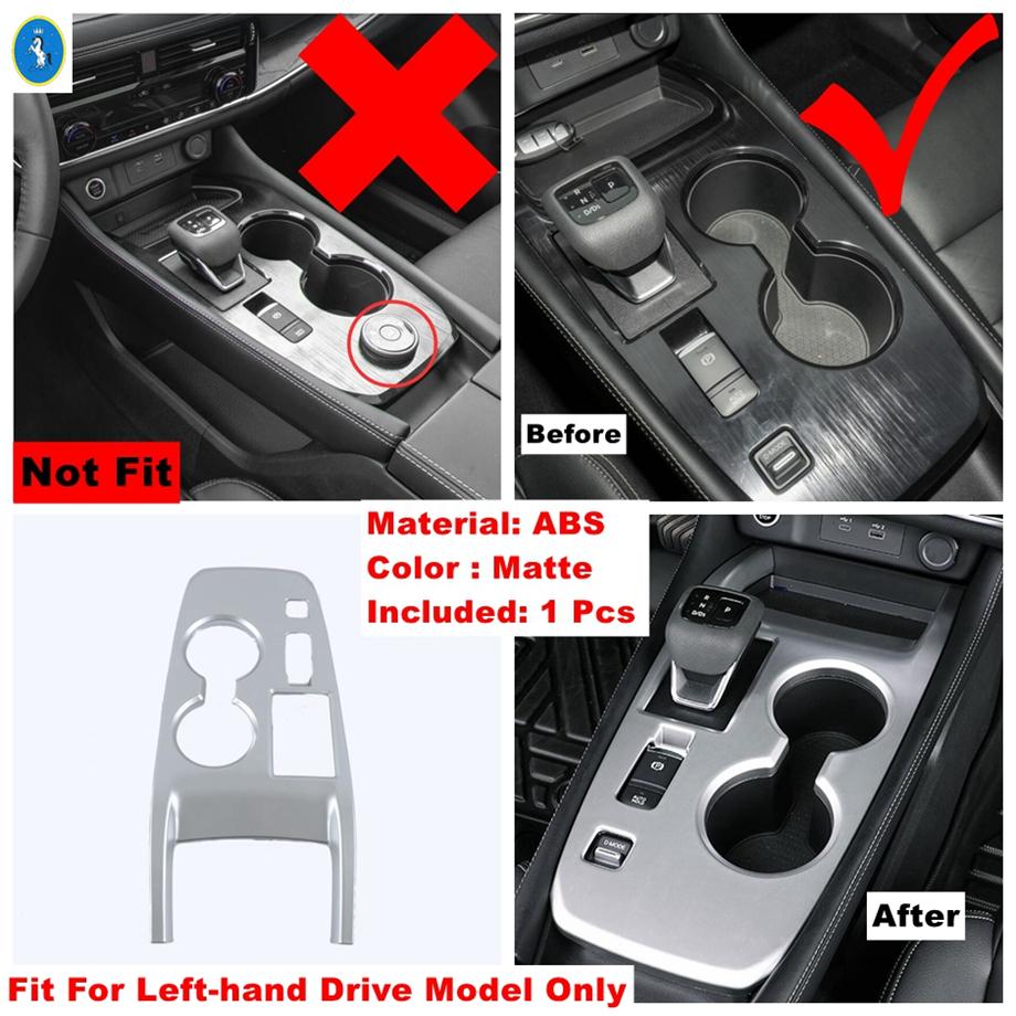 Matte Car Water Cup Holder / Gear Shift Lift / Air AC Accessories Cover Trim For Nissan X-Trail X Trail / Rogue T33  - 2026