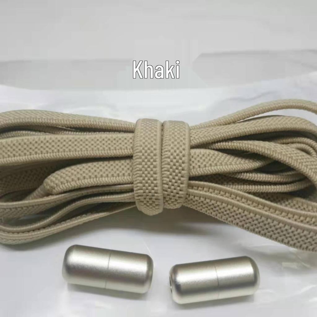 Colorful No-Tie Metal Capsule Lazy Shoelaces